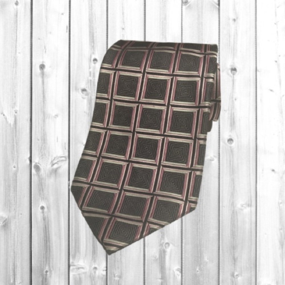 STAFFORD MENS SILK NECK TIE